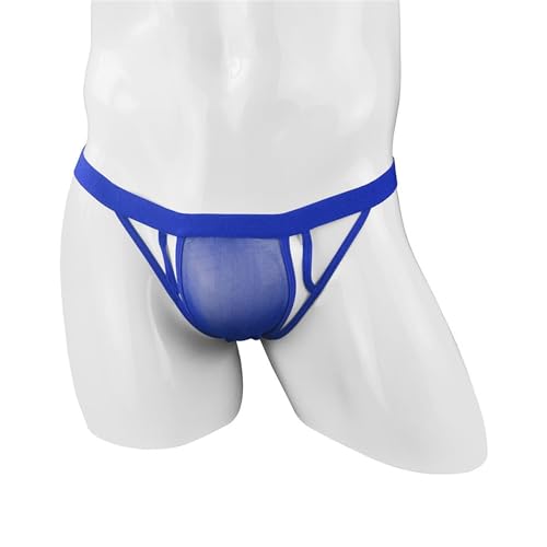 JEsilunmaMY Athletic Jockstrap Underwear for Men Low Waist Mesh Sheer Supporter Jock Straps Breathable G-String T-Back Thongs2