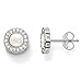 Produktbild Thomas Sabo Damen Ohrringe Ohrstecker Zirkonia weiß Perlmutt 925 Sterling Silber H1861-030-14