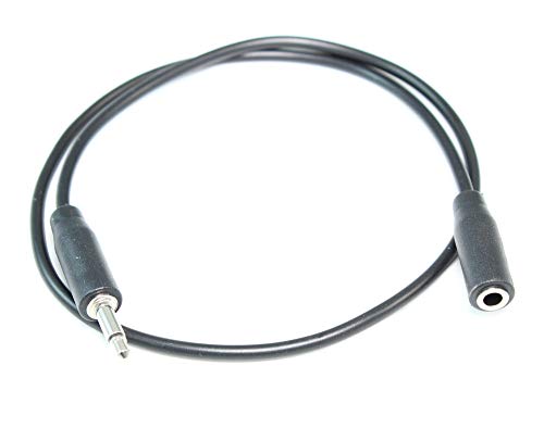 Cable de Extensión de Audio Mono 3.5mm 6 in miniatura 2