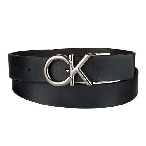 Calvin Klein mens 2-in-1 Reversible Belt – Versatile Style for Work & Weekend