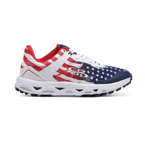 Boombah Victor Men's Turf Shoes - USA Patriot - Multiple Sizes3