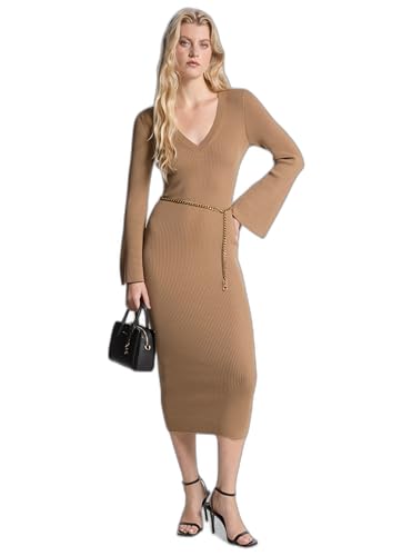 Michael Kors Women's Bell Sleeve Merino Wool Dress