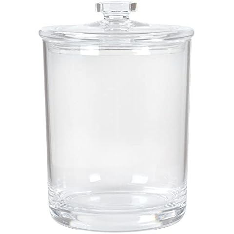 ForPro Acrylic Apothecary Jar with Lid Cover