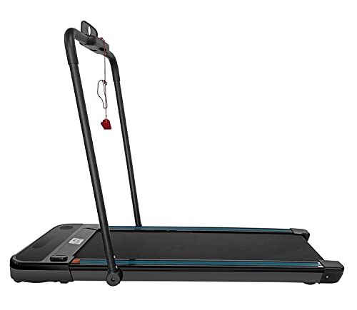 Dolphy 2 in 1 Folding Treadmill, Portable Under Desk Treadmill wi...