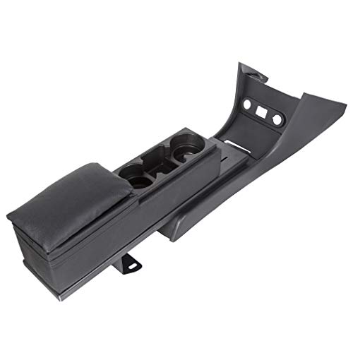 ECOTRIC Center Console Kit Compatible with 2011-2020 Dodge Charger Police w/Mini Cup Holder Plate and Trim Set (You Will Receive Two Packages)