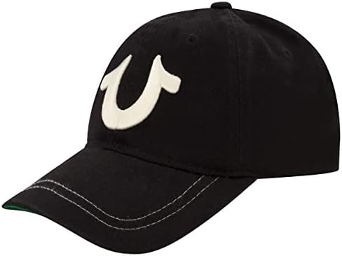 True Religion Baseball Cap, 5 Panel Cotton Twill Kids Baseball Hat