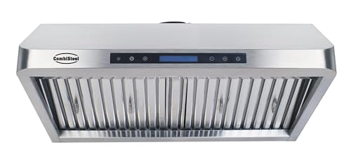 Hotte Aspirante Professionnelle Inox avec Moteur 900 mm - Combisteel