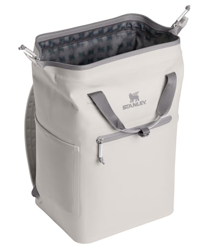 Image of Stanley All Day Madeleine Backpack Soft Cooler 20 Can Cooler with Handle and Shoulder Straps Insulated Travel Bag with Zipper BPA-Free
