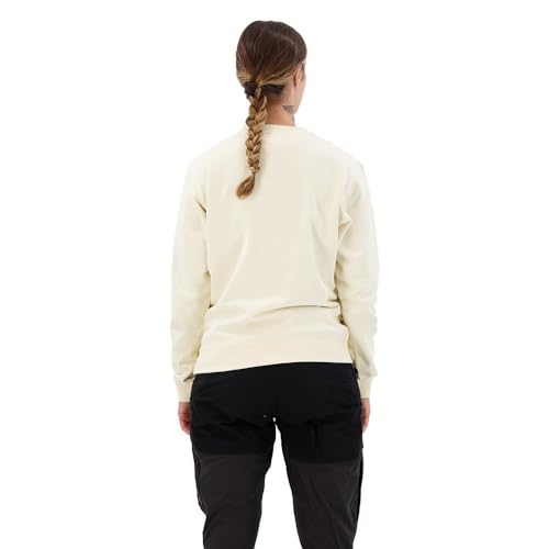 Fjallraven 87230-113 1960 Logo Badge Sweater W Sweatshirt Damen Chalk White Größe XXL