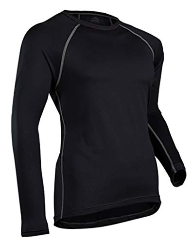 ColdPruf Men's Quest Performance Activewear Long Sleeve Crew Top