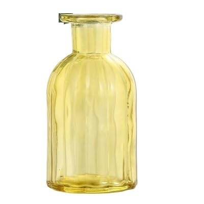 Vase en verre rétro multicolore ravive les souvenirs d'enfance