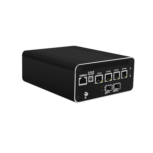 Mikrotik OPNsense Mini PC 4 x 2.5G et double port optique 10GbE SFP+