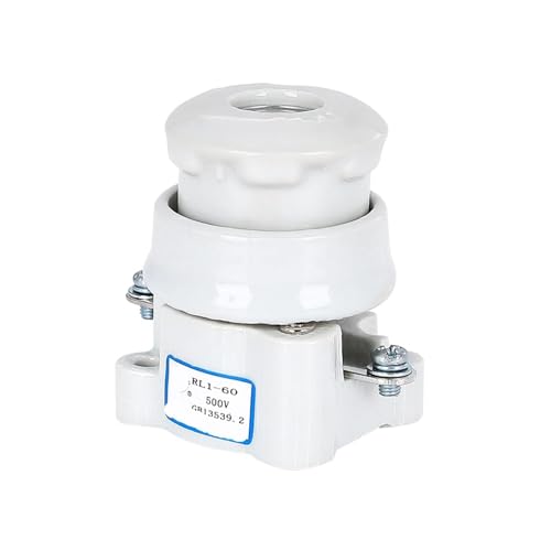 Base de fusible en spirale RL1-60A 500V support cartouche porcelaine vissable