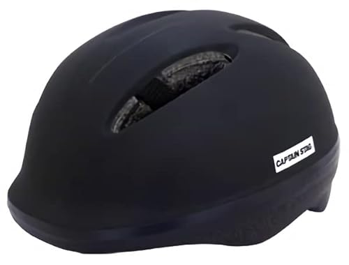 【Amazon.co.jp 限定】 キャプテンスタッグ(CAPTAIN STAG) 自転車 ヘルメット 子ども用 ソフトシェル XSサイズ 頭囲48〜52cm 幼児用 SG規格 Luck マットブラック Y-7877