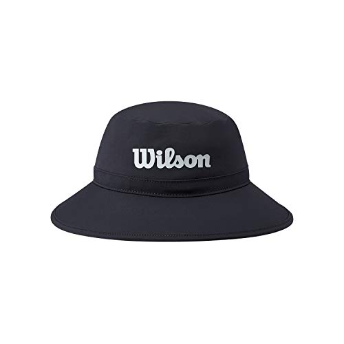 Wilson-Golf-Unisex-Rain-Cap-RAIN-HAT-Nylon-Black-One-Size-WGH700025