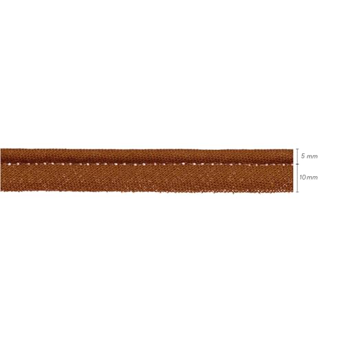 TEXTEX = Piping for Sewing Decoration, and Crafts. Composition 50% Cotton and 50% Polyester. Total Width of 15mm, Cord of 5mm - Image 3