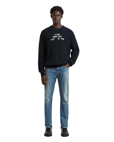 Jersey G-Star azul para tus planes de fin de semana casual en talla S 3