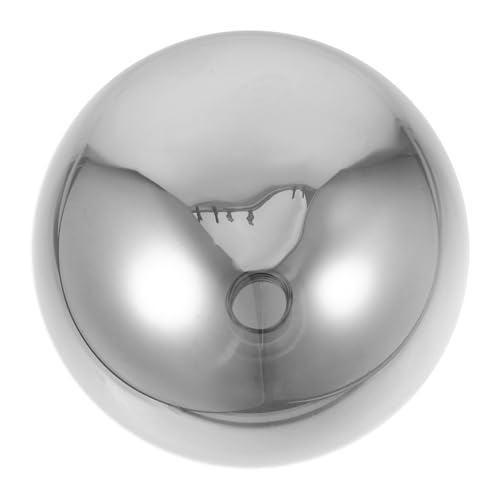 Mikikit Pantalla De Lámpara De Cristal Redonda Color Humo Electropintada, Cubierta De Bombilla G9, Diámetro 150mm, Para Lámparas Colgantes, Repuesto Elegante Para Decoración Interior