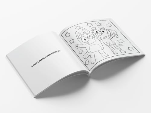 Bluey Cute & Comfy - Livro de Colorir para Crianças: Bluey Cute & Comfy - Livro de Colorir para Crianças: - Imagem 4