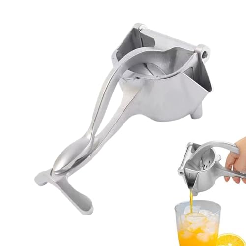 Exprimidor de mano – Exprimidor manual de cítricos, extractor de cítricos, exprimidor de aleación de aluminio, mango ergonómico para restaurante | Accesorios de uso de pomelo y granada