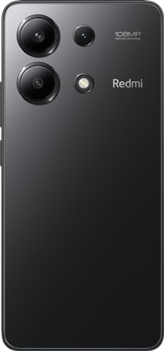 Xiaomi Redmi Note 13 Smartphone, 8+128GB Handy ohne Vertrag, Schwarz – Bild 3