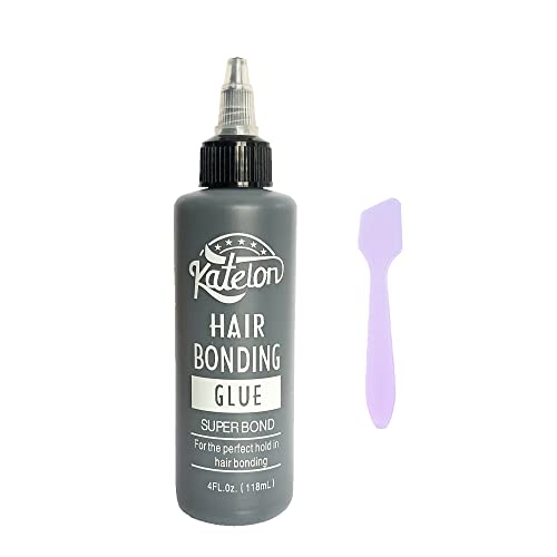 Wig Adhesive Wig Glue 4Oz Black Waterproof Bonding Glue Hair Replacement Adhesive For Fixing Hair Extensions #TOP3