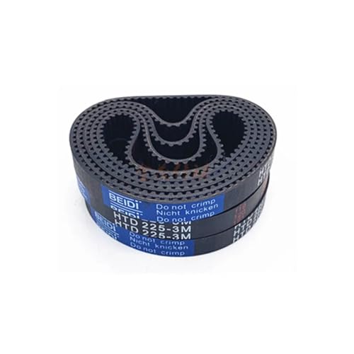 Courroie synchrone HTD 3M anti-vibration en caoutchouc durable 6 mm
