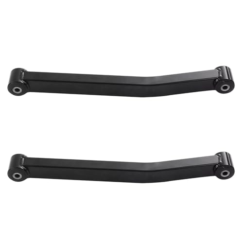 Image of Detroit Axle - Front Lower Control Arms w /Ball Joints + Tie Rod Ends Kit Replacement for 2007-2018 Jeep Wrangler JK - 8pc Set