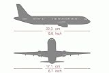 herpa - Airbus A321, "Die Maus", Lufthansa dwupopłatowy, Wings, model samolotu ze stojakiem, modele, modele miniaturowe, obiekt kolekcjonerski, tworzywo sztuczne, Snap Fit – skala 1:250