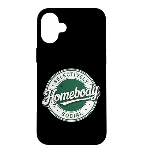 Homebody Selectively Social �r���e�[�W ���Љ�I �����I �X�}�z�P�[�X iPhone 16 Plus �p