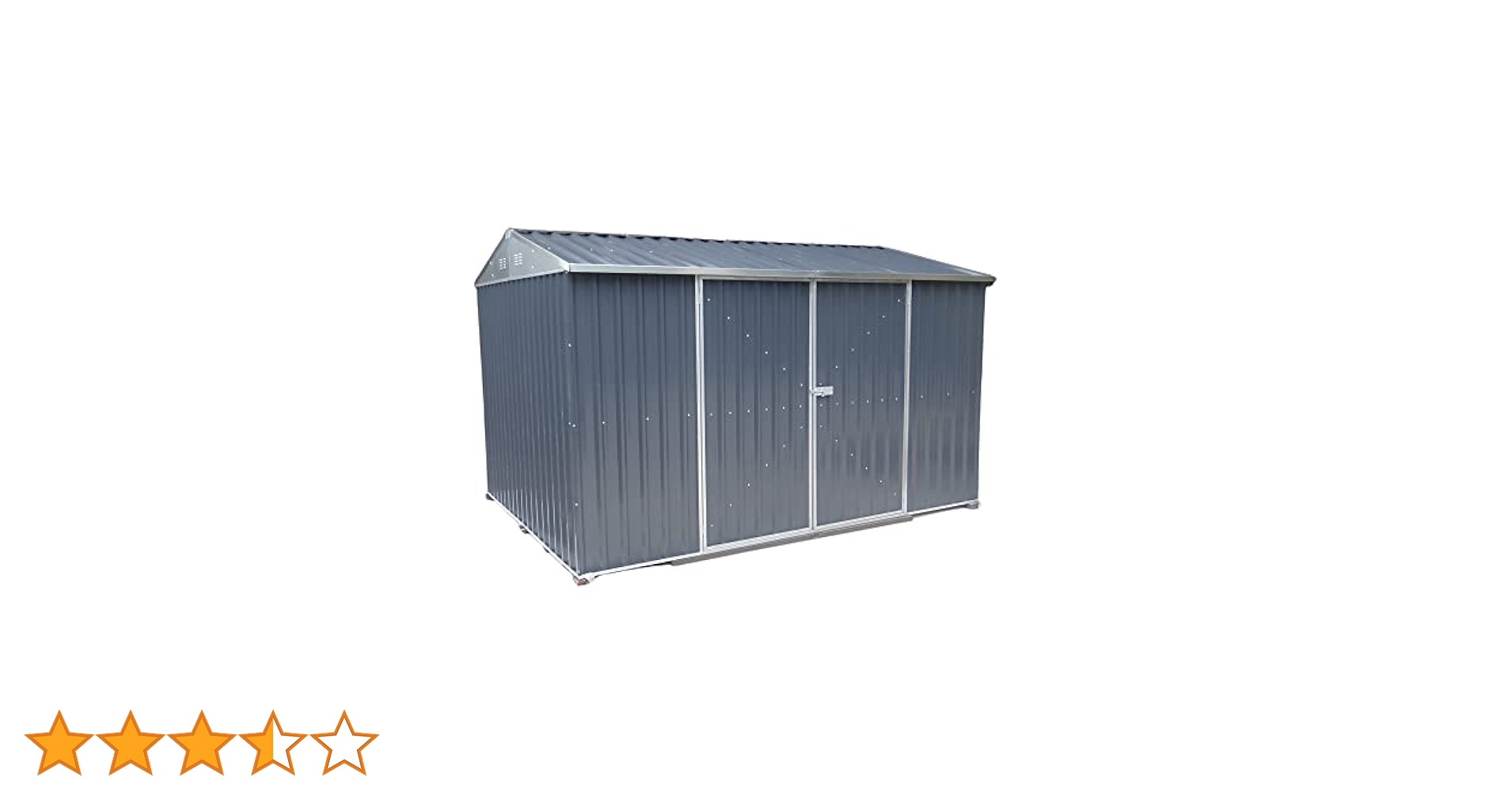 Amazon | 物置 組立式 屋外 大型 倉庫 おしゃれ 幅335奥行272高