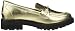 Sam Edelman Girls Tully Mini Loafer, Gold Leaf, 4 Big Kid