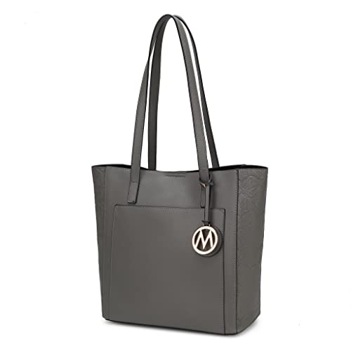 Image of MKF Collection Tote Bag for Women, vegan Leather Large Top Handle Handbag Fashion Shoulder Bag Purse By Mia K