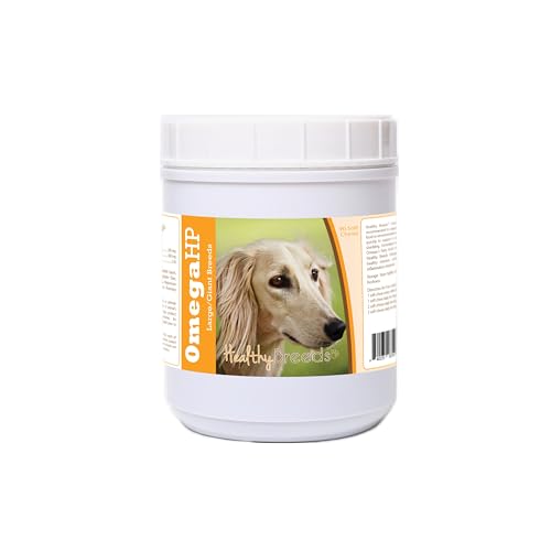 Image of Healthy Breeds Saluki Omega HP Fatty Acid Skin and Coat Support Soft Chews 90 Count