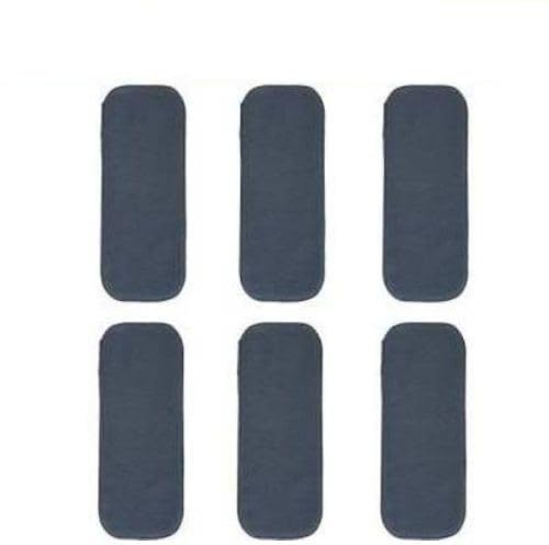 KINDAR CARE 5 Layers Bamboo Charcoal Insert Pad | High Absorbent | 30 x 12 cm | Easy To Wash & Dry | Reusable Pads | Diaper Insert Pad | Pack of 6-image-12