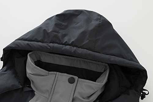 Image of Women's Waterproof Ski Jacket Hooded Snowboard Coat Warm Winter Snow Jackets