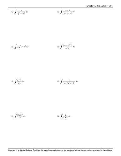 AP Calculus AB: Infinite Challenge ((4th Edition, with Full Solutions)) - Image 5