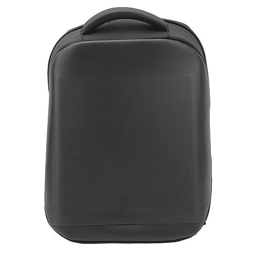 LED Backpack Motorcycle Backpack BT APP Programmable USB Powered Colorful LED Display Large Laptop Bag 64x64 Screen DIY Travel