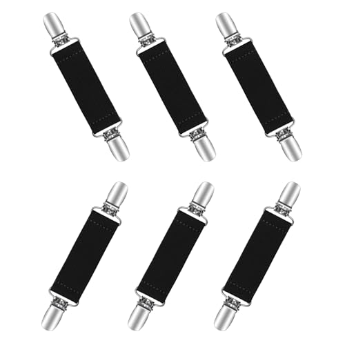 Buyless Fashion Mitten Clips Elastic Glove Clip Toddler Scarf Clip Heavy Duty Coat Clips for Kids And Adults - CLP-M-6A