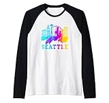 Photo Gallery uomo seattle washington skyline acquerello souvenir regalo seattle maglia con maniche raglan Photo Gallery uomo seattle washington skyline acquerello souvenir regalo seattle maglia con maniche raglan