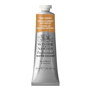Winsor & Newton Professional Water Colour Tube, Raw Umber, 37 ml (Pack of 1)
