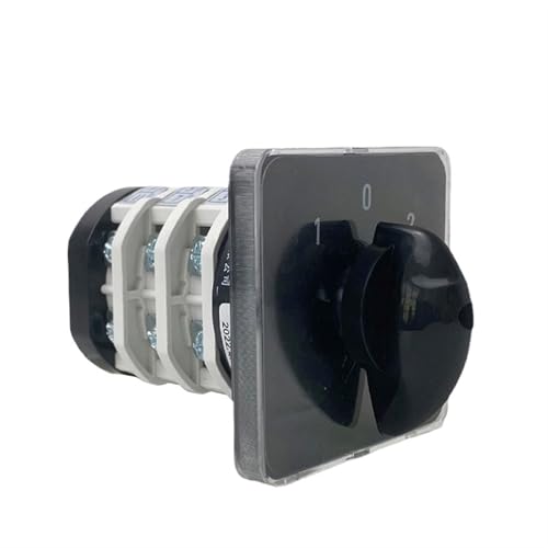 Selector de cambio manual para solucionar cortes de energía mediante transferencia trifásica 6
