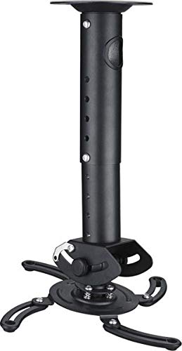 Deltaco ARM-500L soporte proyector techo negro soluciona vibración