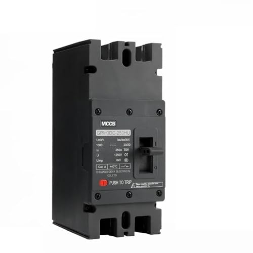 MCCB Solar 2P 1000V 125A GRM3DC disyuntor de caja moldeada para fotovoltaica