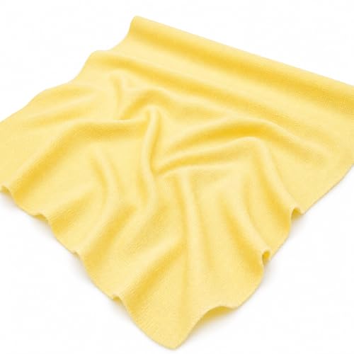 Image of M Fabrics 3 Meters Yellow Aida Matty Fabric 8 Count 34 Inch Width | Cotton Cross Stitch Embroidery Cloth Soft Needlework Fabric for Cushion Covers Table Covers Craft Sewing - 3 Meters Yellow