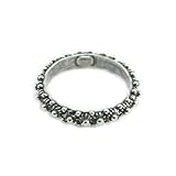 Anello in argento brunito 925 fede filigrana tipo sarda lavorazione nido ape 1 giro (17)