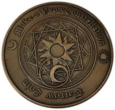 Eillwin Zodiac Constellation Astrology Arrow Commemorative & Collectible Coin Lucky Love Souvenir Coin