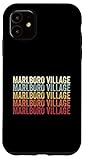 iPhone 11 Marlboro Village Maryland Marlboro Village MD Retro Vintage Case