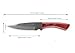 Perkin Knives HK799 Cuchillo de Caza Artesanal con Funda de Cuero.