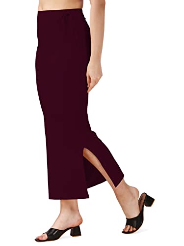 Image of Mehrang Microfiber Saree Shapewear Petticoat for Women, Cotton Blended Shape Wear Dress for Saree